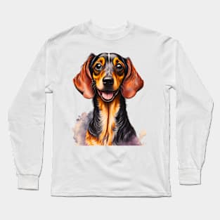 Dachshund Dog. Long Sleeve T-Shirt